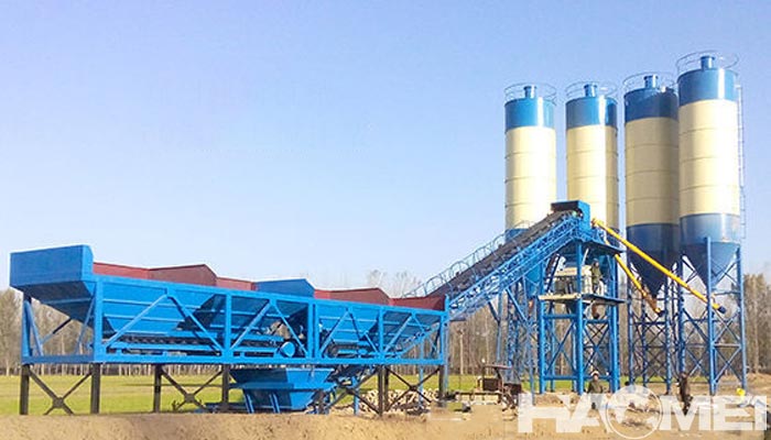 automatic concrete batching plant price