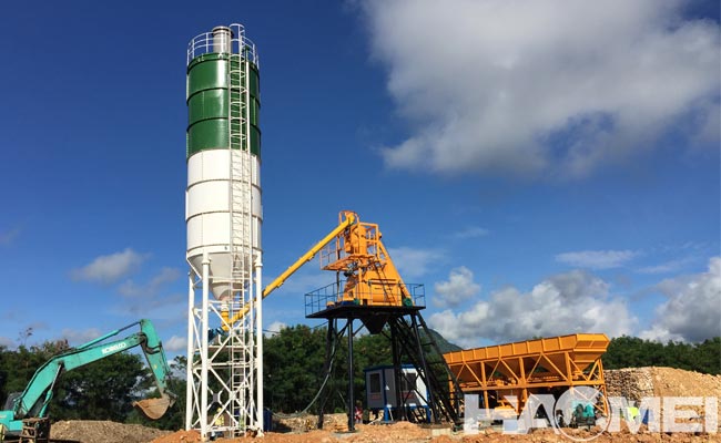 concrete batching plant 50m3/h